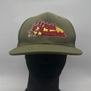 World Industries Willy Flameboy Skateboard‎ Vintage 90's Hat Cap SnapBack Green